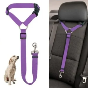 Pet Save Solid Colour Backseat Safety Belt